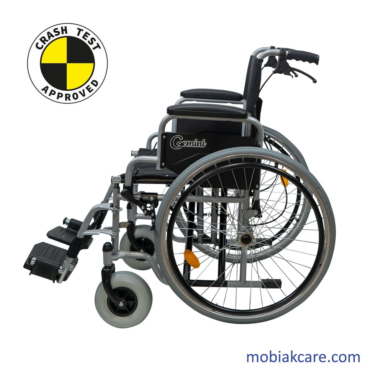 New Safety Certification for the Gemini Silver Wheelchair Series